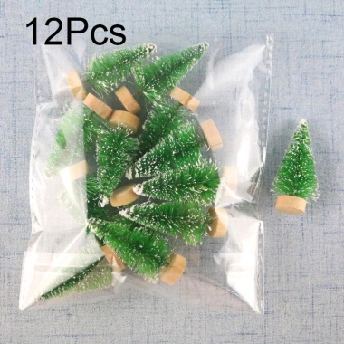 12 Cây Thông Giáng Sinh mini Trang Trí Bàn - Giá ưu đãi 33.330đ, Noel sang trọng