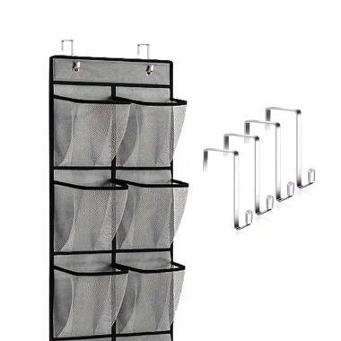 12 Túi Treo Tường Đa Năng Vải Trong Suốt – Tổ Chức Giày, Đồ Lặt Vặt, Quần Áo, Giá Để Đồ – Giá chỉ 94.929₫