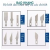 13 dao cắt chính xác đa năng, dao cạo và bộ chạm khắc thủ công, chỉ 39.000đ 3