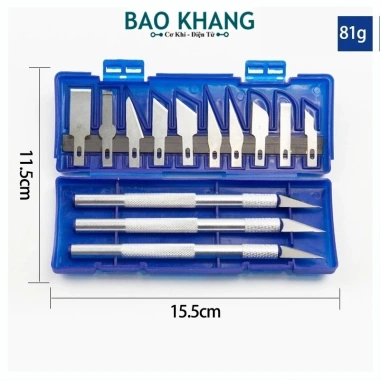 13 dao cắt chính xác đa năng, dao cạo và bộ chạm khắc thủ công, chỉ 39.000đ