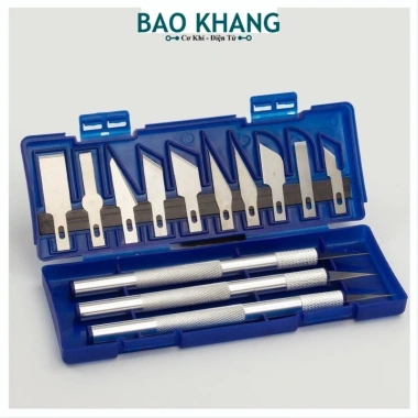 13 dao cắt chính xác đa năng, dao cạo và bộ chạm khắc thủ công, chỉ 39.000đ