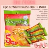 144GAM Kẹo gừng dẻo Gingerbon Indonesia ấm bụng, giảm say tàu xe, ăn vặt healthy ngon bổ rẻ - 27,734₫
