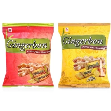 144GAM Kẹo gừng dẻo Gingerbon Indonesia ấm bụng, giảm say tàu xe, ăn vặt healthy ngon bổ rẻ - 27,734₫ 5