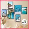 16 Bộ 6 Bức Tranh Treo Tường Canvas In Phát Tín Trang Trí Phòng Khách Có Keo Dán Giá Ưu Đãi 85.800₫ 7