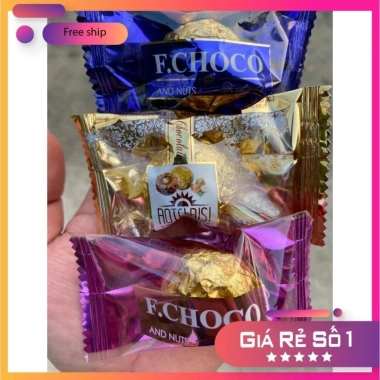 1Kg Kẹo Socola Quả Cầu Vàng Royal Chocolate - Hạt Dẻ Ngon, Giá chỉ 100.000₫