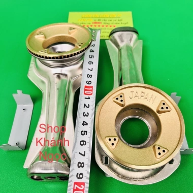 2 Điếu Inox + Đầu Đốt Chia Lửa Bếp Gas Sen Đồng - Tặng Gắn & Vít - 45.000 VND 3
