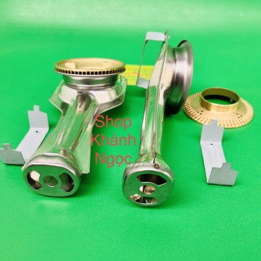 2 Điếu Inox + Đầu Đốt Chia Lửa Bếp Gas Sen Đồng - Tặng Gắn & Vít - 45.000 VND 4