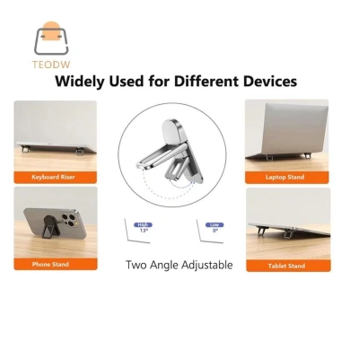 2 Giá đỡ máy tính xách tay gập lại Nvisible di động, nâng thoải mái giá 31.5k 5