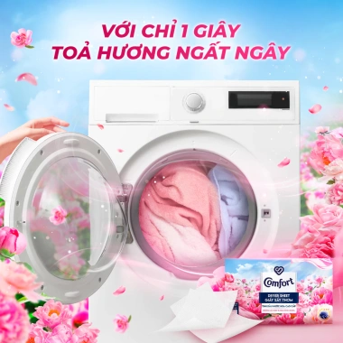2 Hộp Giấy Thơm Comfort 40 tờ cho Máy Sấy Quần Áo Hương Mẫu Đơn và Hoa Hồng Ohara 162.000₫ 3