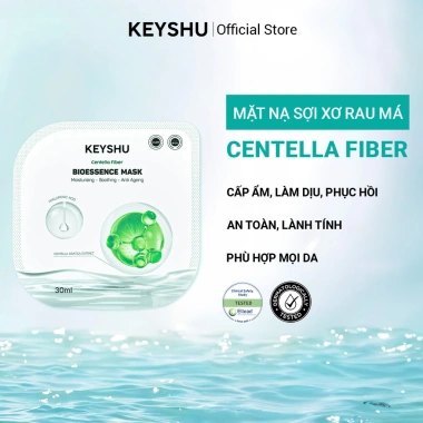 2 Hộp Mặt Nạ KEYSHU Sợi Xơ Rau Má & Hành Tím Dưỡng ẩm, Làm mềm da, Ngừa lão hoá 430.000₫ 3