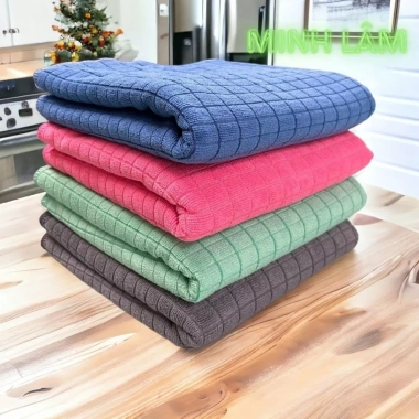 2 Khăn Lau Đa Năng Microfiber Minh Lâm – Lau Kính, Bàn, Xe Ô Tô, Không Đổ Lông 45.880₫ 6