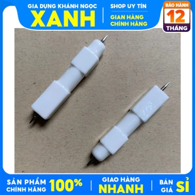 2 Kim sứ bếp gas - IC Đánh mồi lửa mini, dùng cho bếp đơn, đôi, hồng ngoại, thay thế dễ dàng giá 9.701 VND