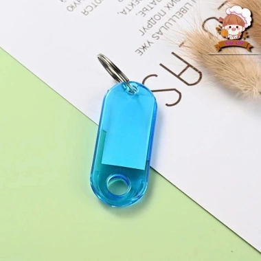 250 Móc Khóa Thẻ Ghi Chú Đa Màu - Thẻ Treo Hành Lý, Gắn Chìa Khóa, Giá 68.000₫