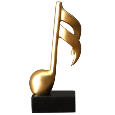3 nốt nhạc, khoá sol mạ đồng, đèn lọ hoa, tháp Eiffel, decor Piano – 72.000 VND