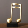 3 nốt nhạc, khoá sol mạ đồng, đèn lọ hoa, tháp Eiffel, decor Piano – 72.000 VND 4