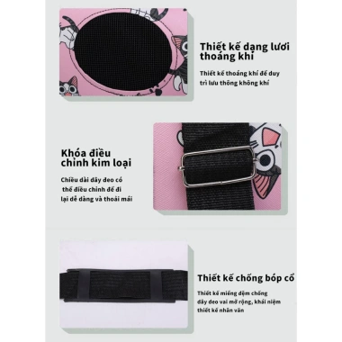 3 túi vận chuyển chó mèo kích cỡ, hoa văn xinh, phù hợp trẻ em dưới 10kg, chất lượng cao, 95.000 5 3 túi vận chuyển chó mèo kích cỡ, hoa văn xinh, phù hợp trẻ em dưới 10kg, chất lượng cao, 95.000 5