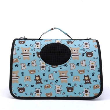 3 túi vận chuyển chó mèo kích cỡ, hoa văn xinh, phù hợp trẻ em dưới 10kg, chất lượng cao, 95.000