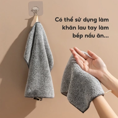 30 Khăn lau nhà bếp, vệ sinh, cọ rửa chén 2 mặt 20cm - Thấm hút tốt, chỉ 16.799₫