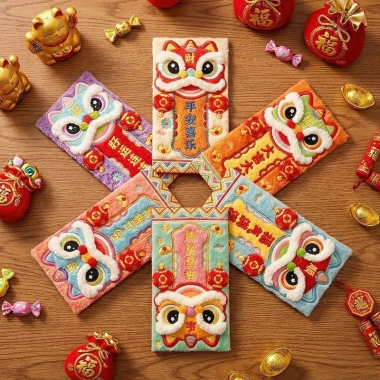 30 Phong Bì Đỏ 5D Năm Ngựa 2.026 – Tiền May Mắn Nghi Lễ Năm Mới, Giá 77.000đ 6