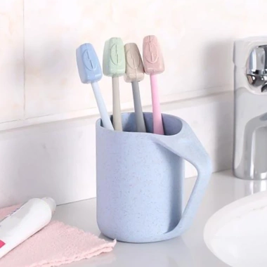 4 Vỏ bọc đầu bàn chải đánh răng du lịch, tái sử dụng, bảo vệ vệ sinh răng miệng
