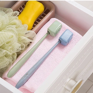 4 Vỏ bọc đầu bàn chải đánh răng du lịch, tái sử dụng, bảo vệ vệ sinh răng miệng