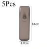 5 Chiếc Du Lịch Tăm Bông Hộp Sắp Xếp Nhựa Trong Suốt Mini Đựng Linh Kiện Nhỏ 10