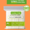 5 Gói Bông Tẩy Trang MNS 180 miếng Cotton Tự Nhiên Mềm Mịn ISO9.001-2.015 Giá ưu đãi 144.900 VND
