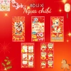 50 Bao Lì Xì Truyền Thống Tết Bính Ngọ 2.026 Giấy C150 Nhiều mẫu Đa dạng, Giá chỉ 30.900₫ 3