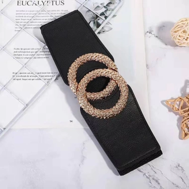 50 mẫu thắt lưng chun bản to khóa chữ hoa - Giá ưu đãi 38.000đ, thời trang bền 8