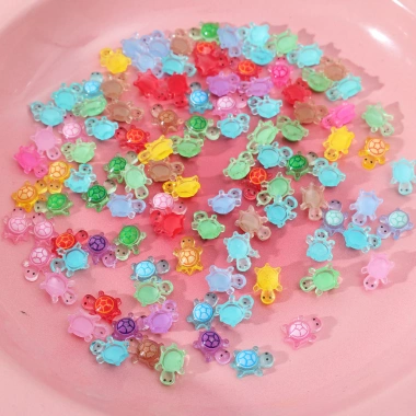500 Charm rùa phát sáng DIY - Trang sức, dán vỏ điện thoại, an toàn, giá ưu đãi 52.580₫ 4