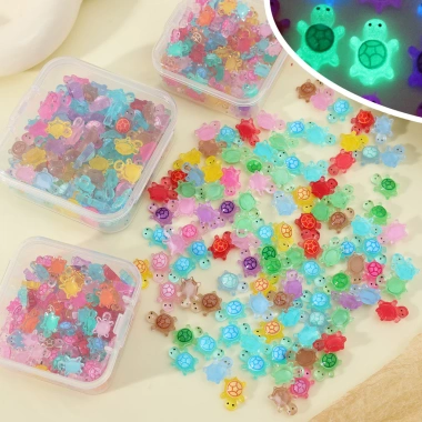 500 Charm rùa phát sáng DIY - Trang sức, dán vỏ điện thoại, an toàn, giá ưu đãi 52.580₫ 6