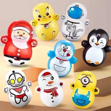 500 Con Lật Đật Doremon, Squid Game, Pokemon – Tặng 50, Giá 108k, Quà Bé Đẹp 3
