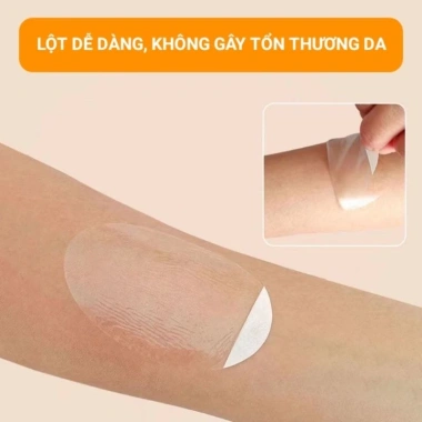 60 Miếng Dán Tai Chống Nước Cho Người Lớn và Trẻ Em Tắm Bơi Nhuộm Tóc An Toàn