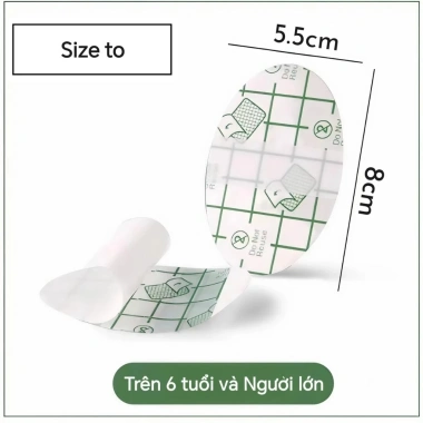 60 Miếng Dán Tai Chống Nước Cho Người Lớn và Trẻ Em Tắm Bơi Nhuộm Tóc An Toàn
