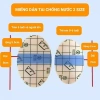60 Miếng Dán Tai Chống Nước Cho Người Lớn và Trẻ Em Tắm Bơi Nhuộm Tóc An Toàn 10