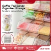 8 Túi Acrylic Đựng Trà Cà Phê Đồ Ăn Nhẹ Có Nắp Đậy - Hộp Lưu Trữ Bàn Giá 96.000 VND