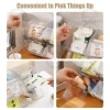 8 Túi Acrylic Đựng Trà Cà Phê Đồ Ăn Nhẹ Có Nắp Đậy - Hộp Lưu Trữ Bàn Giá 96.000 VND 5
