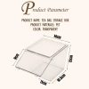 8 Túi Acrylic Đựng Trà Cà Phê Đồ Ăn Nhẹ Có Nắp Đậy - Hộp Lưu Trữ Bàn Giá 96.000 VND 9