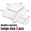 8 Túi Acrylic Đựng Trà Cà Phê Đồ Ăn Nhẹ Có Nắp Đậy - Hộp Lưu Trữ Bàn Giá 96.000 VND 10