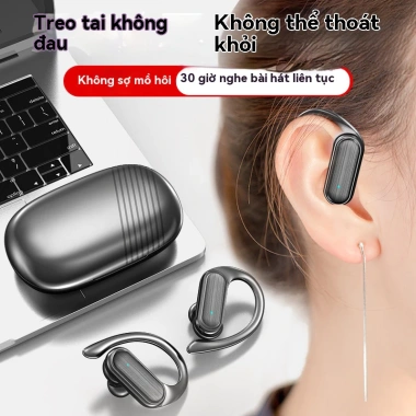 A520 TWS Bluetooth 5.3 Tai Nghe Không Dây Sports Stereo Earhook Mic Giá 155k 4