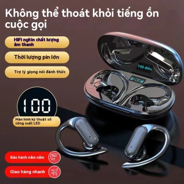 A520 TWS Bluetooth 5.3 Tai Nghe Không Dây Sports Stereo Earhook Mic Giá 155k 5