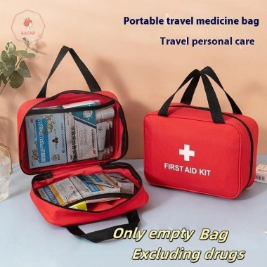AACAR Túi Bảo Quản Thuốc Y Tế Di Động 1 Cái - Sơ Cứu, Cắm Trại, Ngoài Trời, Tay Cầm Tiện 6