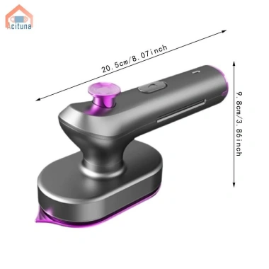 Acutuna Hấp Sắt Cầm Tay Du Lịch - Hấp Khô Quần Áo, Tiết Kiệm Nước, Giá 268.400 VND