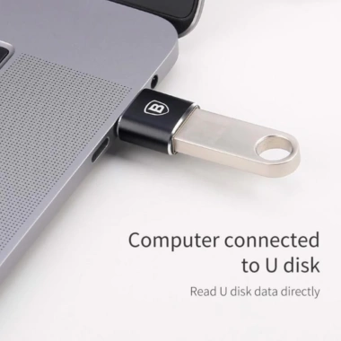 Adapter Baseus LV106 USB Type A sang Type C chuyển đầu cho Samsung Xiaomi giảm giá 79.000đ 2
