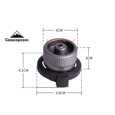 Adapter Campingmoon Z11 - Chuyển bình gas du lịch sang bình gas lùn cho bếp dã ngoại, giá 89.000đ
