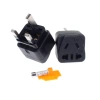 Adapter Đa Năng CE US AU 2pin 3pin - Ổ Cắm Châu Âu Nam Phi Ấn Độ Ý Thụy Sĩ Du Lịch 7