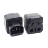 Adapter Đa Năng CE US AU 2pin 3pin - Ổ Cắm Châu Âu Nam Phi Ấn Độ Ý Thụy Sĩ Du Lịch 9