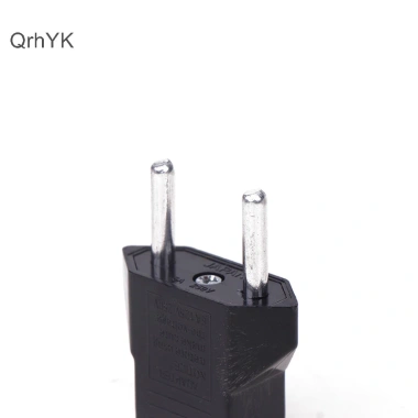 Adapter Du Lịch 2 Chiếc EU-US Chuyển Đổi Ổ Cắm Euro Sang Mỹ - Nhỏ Gọn, An Toàn
