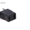 Adapter Du Lịch 2 Chiếc EU-US Chuyển Đổi Ổ Cắm Euro Sang Mỹ - Nhỏ Gọn, An Toàn 6