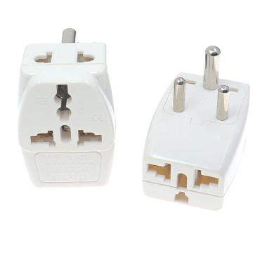 Adapter Du Lịch 3 Ổ Cắm Đa Năng Vương Quốc Anh US AU tới Ấn Độ Sri Lanka